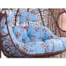 Coussin salon de jardin - chaise suspendue fleurie