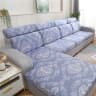 Coussin salon de jardin - sofa céleste bleu