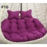 Coussin salon de jardin - chaise rêveuse violet