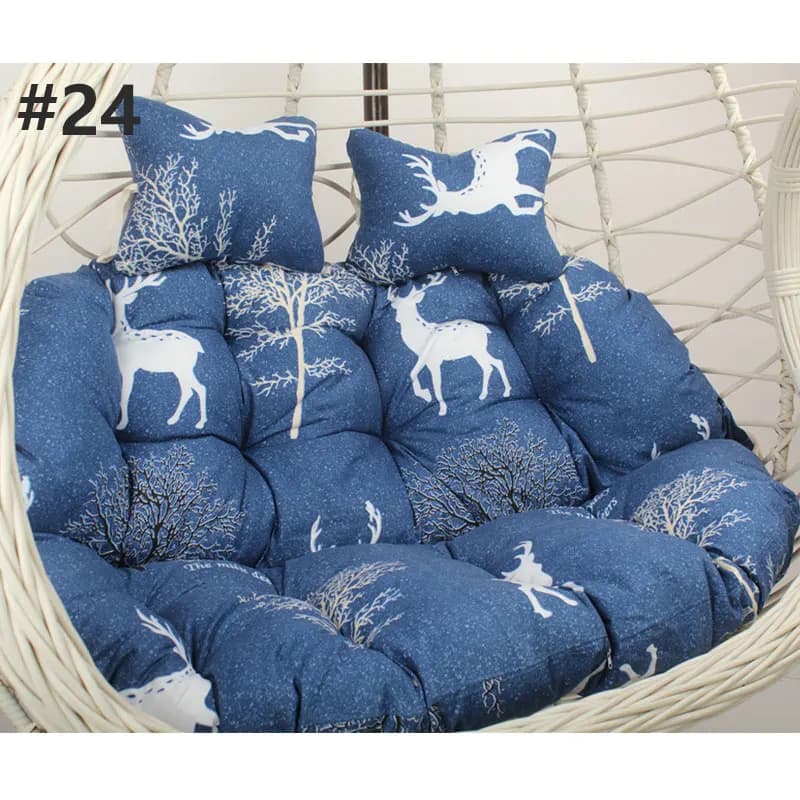 coussin de salon de jardin en résine tressée